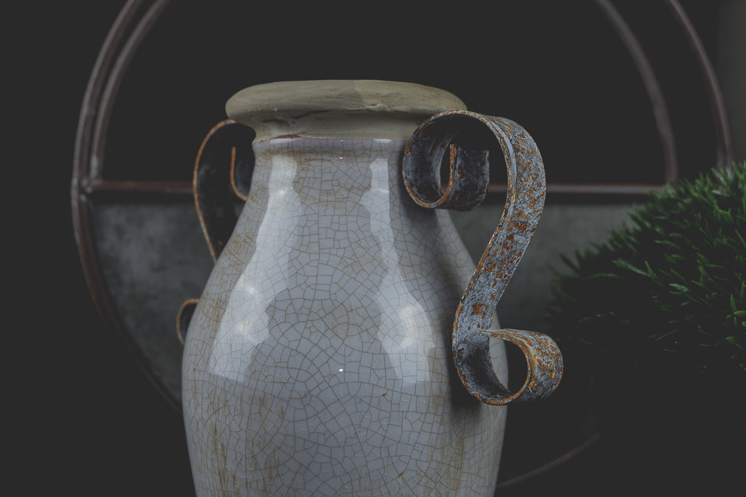 Earthenware Ceramic Vase - LYKTA