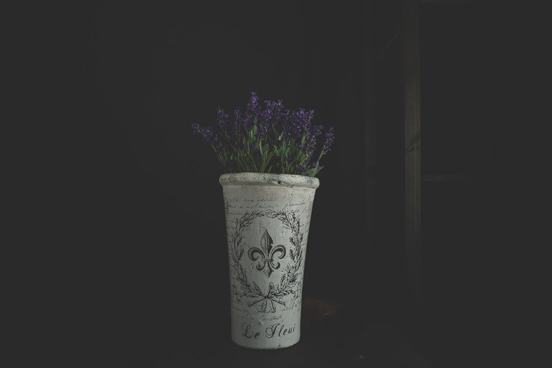Ceramic Medium Rim French Vase - LYKTA