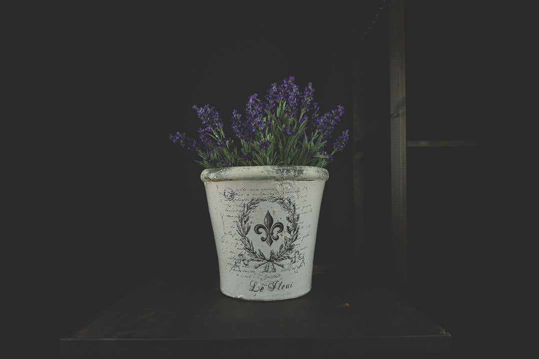 Ceramic Wide Rim French Vase - LYKTA