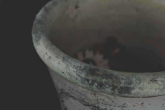 Ceramic Wide Rim French Vase - LYKTA