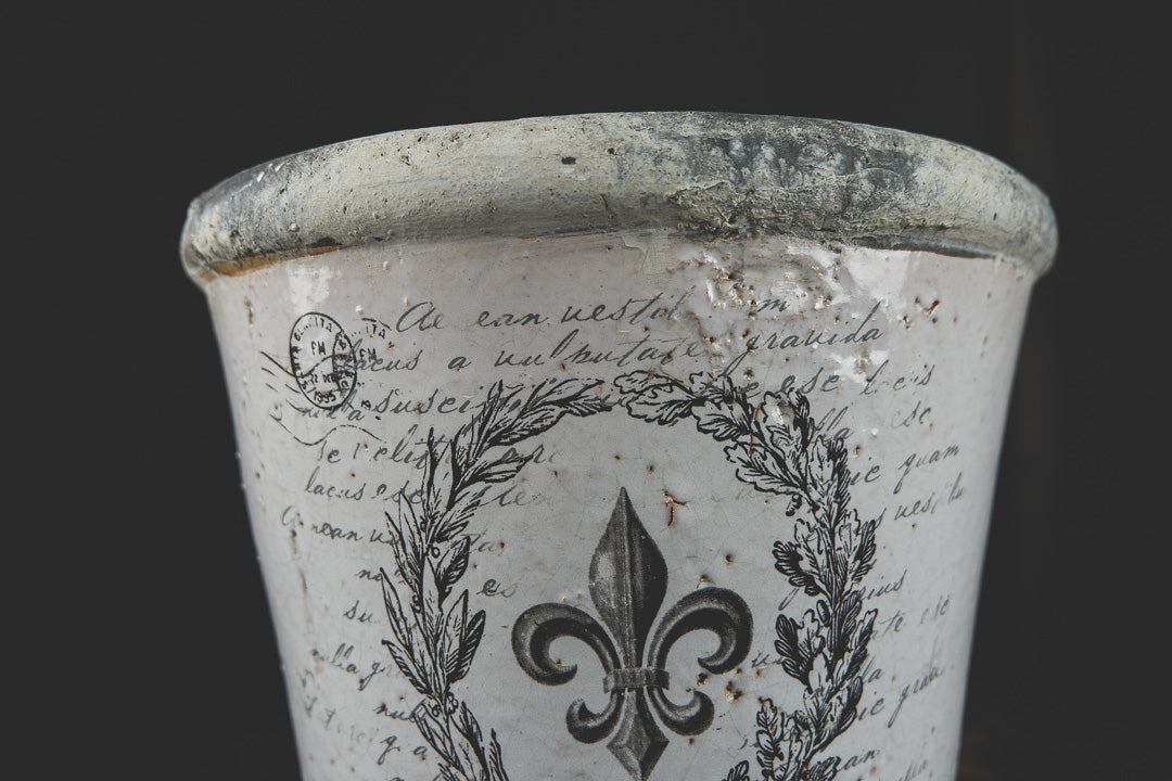 Ceramic Wide Rim French Vase - LYKTA